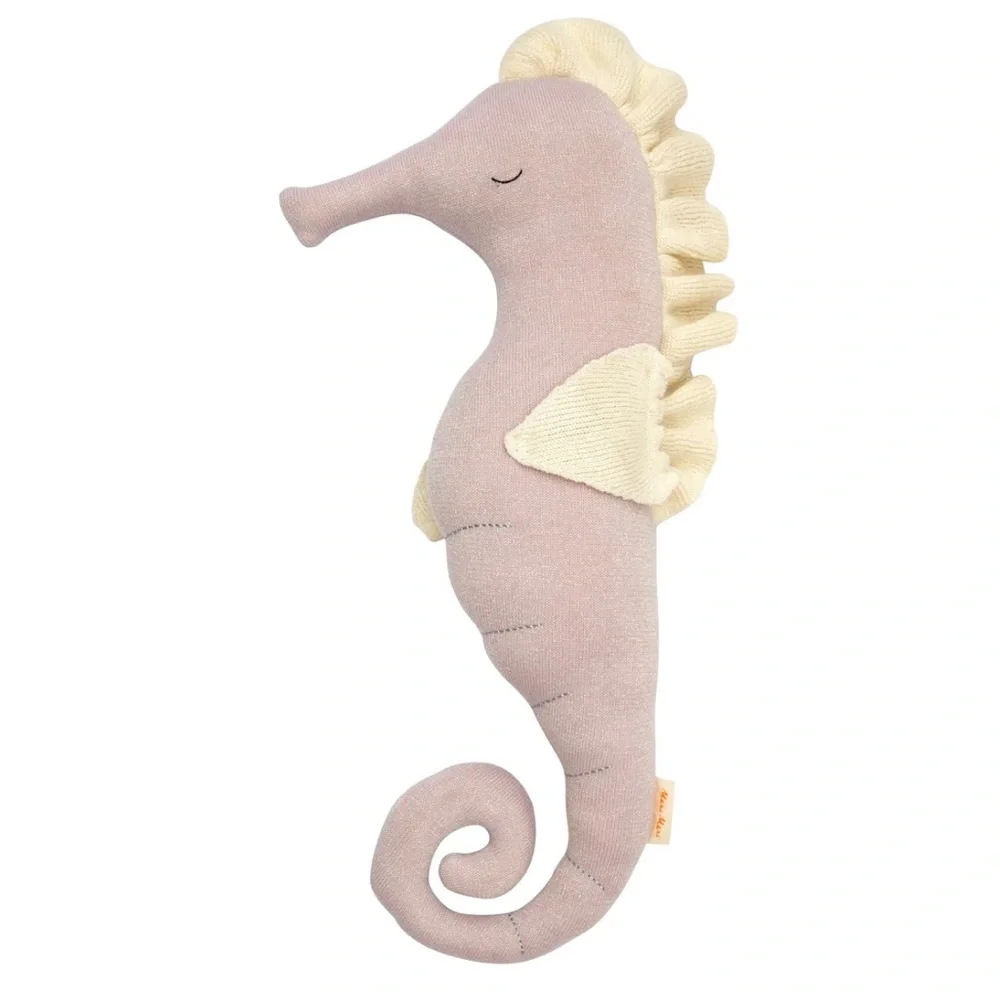 Meri Meri Seahorse Knit Stuffed Toy - Picture 5 of 5